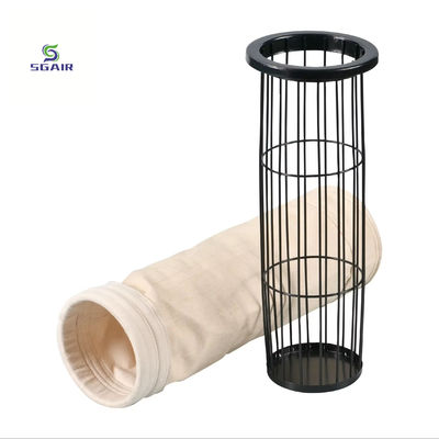 Bộ lọc túi bụi sợi thủy tinh Kháng nhiệt với hiệu quả 55% -95%