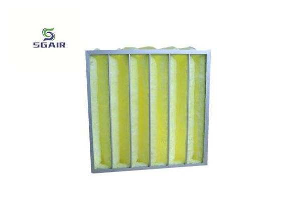 Bộ lọc túi nhôm G3 99,97% với diện tích truyền thông lớn và dung lượng giữ bụi
