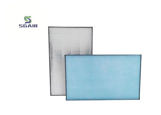 PP PF vật liệu Hepa lọc không khí 99,97% với khung giấy nhôm