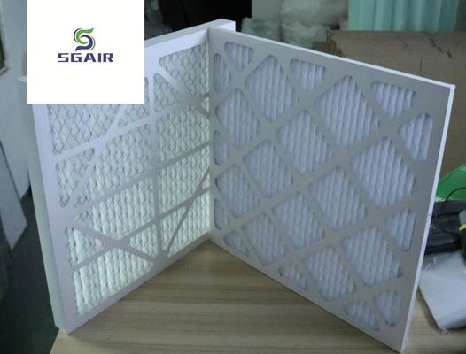 Bộ lọc không khí thương mại G3 G4 Merv 8 Hepa cho HVAC, Bộ lọc bảng gấp