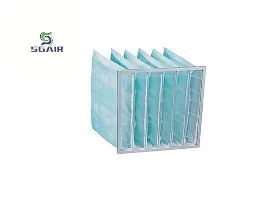 Bộ lọc túi Hepa cường độ cao Khóa kim loại hình chữ T cho khung mạ kẽm