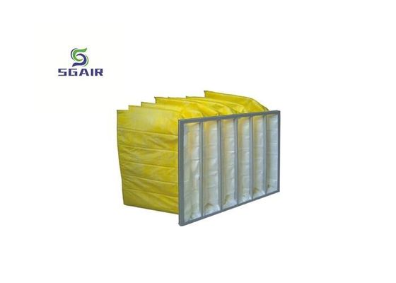 Bộ lọc túi Hepa áp suất chân không nhựa được làm bằng polypropylene