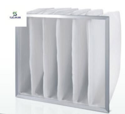 Bộ lọc không khí HEPA túi vải không dệt với cấu trúc cứng