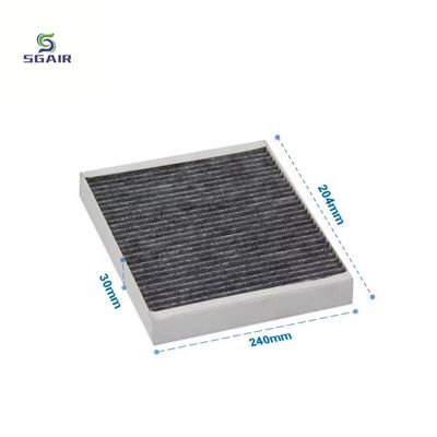 99.99% Bộ lọc không khí carbon hoạt động với sức đề kháng thấp Capacity hấp thụ mạnh