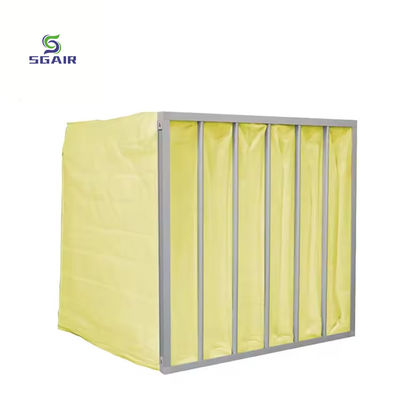 F7 Bộ lọc không khí túi có khối lượng nhỏ Khả năng giữ bụi lớn
