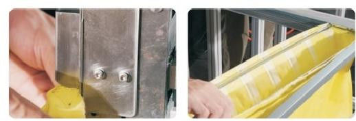 Thiết bị sản xuất bộ lọc túi đơn đầu thủ công Máy