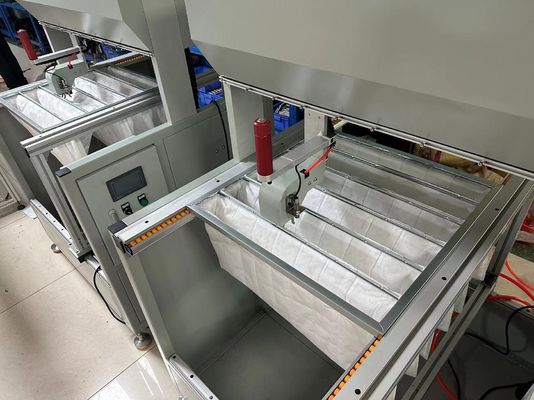 Độ dày điều chỉnh Bộ lọc có thể tùy chỉnh Phương tiện lọc không khí Máy khung 2,2kW