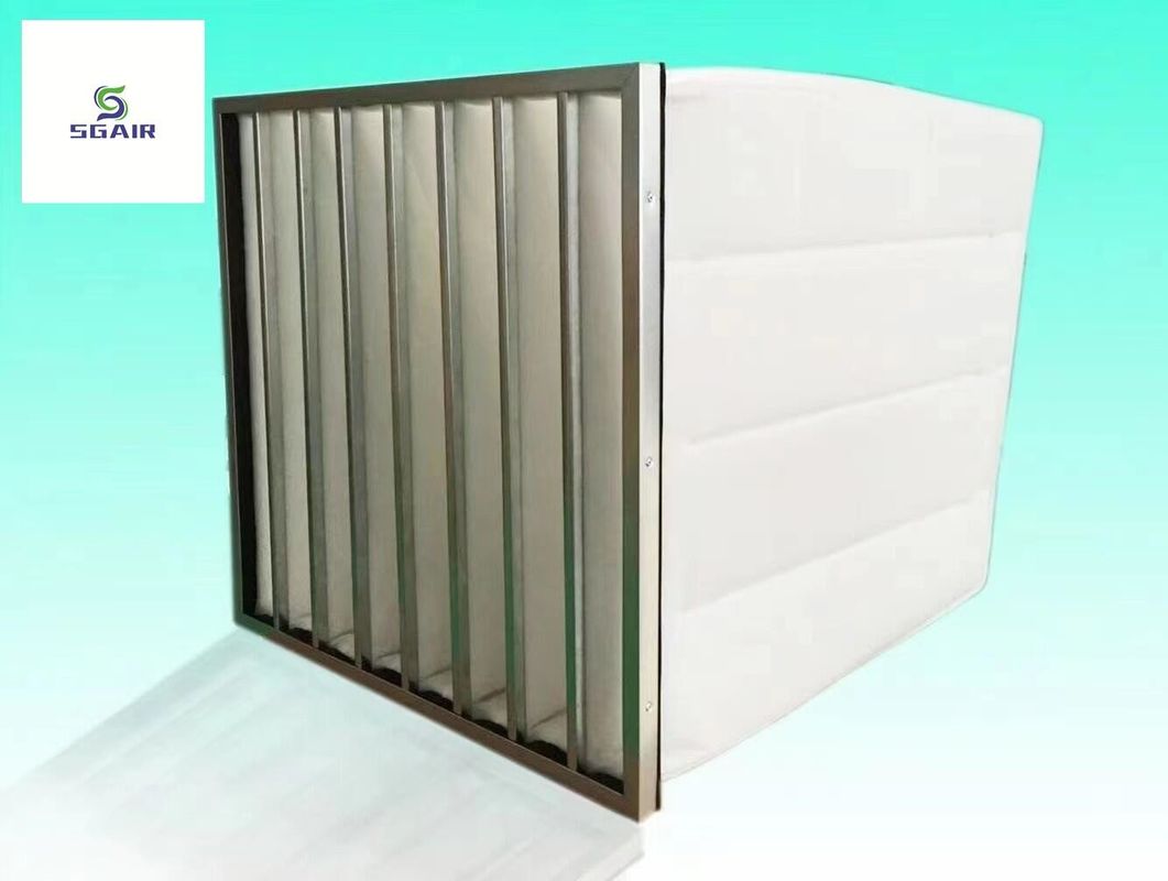 Bao bì không dệt vải tổng hợp G4 Bộ lọc máy lọc không khí để hút không khí