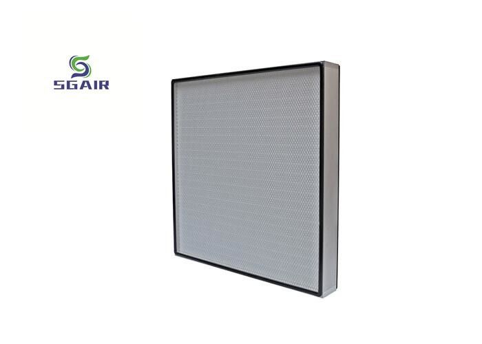 Nhựa nhôm lớn 50pa điều hòa không khí bộ lọc Hepa, bộ lọc bảng điều khiển
