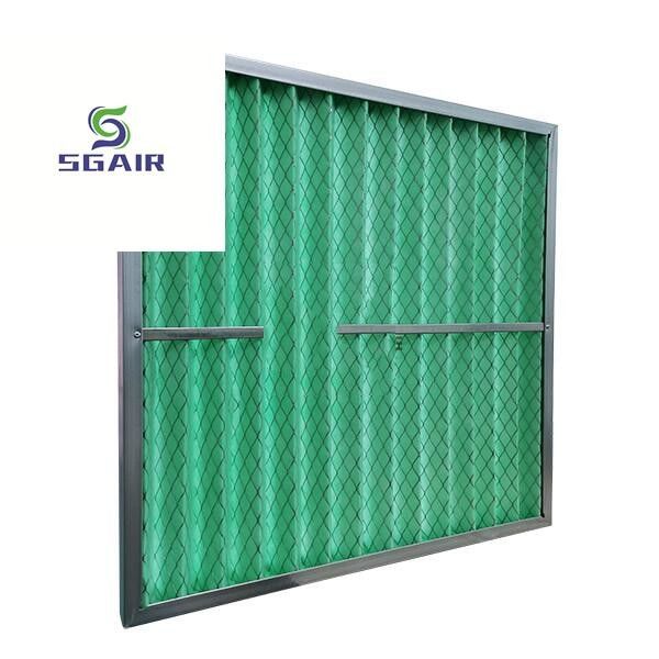 Bộ lọc Hepa không dệt F8 điều hòa không khí thứ cấp với khung nhôm