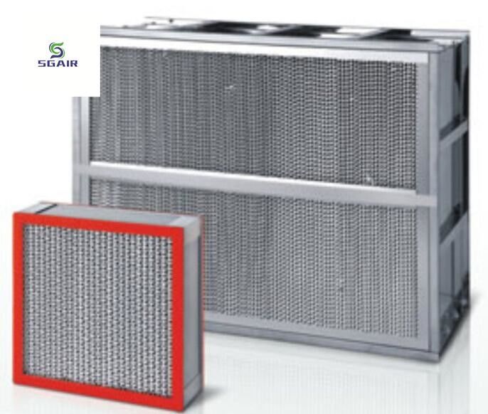 Hiệu suất cao Bộ lọc HEPA nhiệt độ cao Hỗ trợ chống nhiệt độ cao OEM