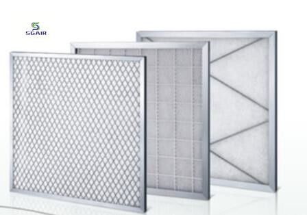 Panel HEPA Pre Filter có thể rửa với sức đề kháng thấp
