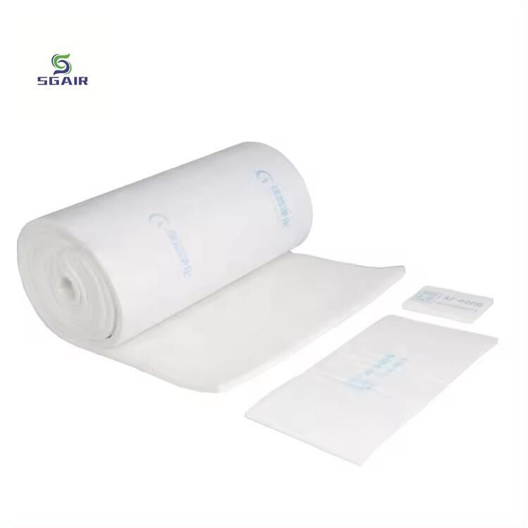 Trung bình trần lọc truyền thông vải hoặc lưới cho Spray Booth hệ thống lưu lượng không khí