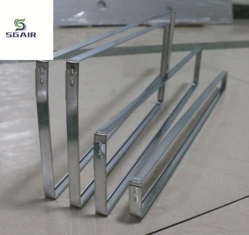 Thép galvanized Hepa khung giữ bộ lọc không khí tùy chỉnh