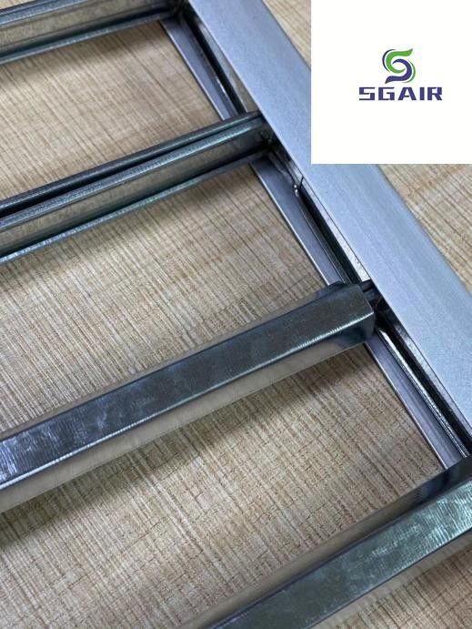 Bộ lọc không khí Hepa tùy chỉnh Dải nén GI nhựa