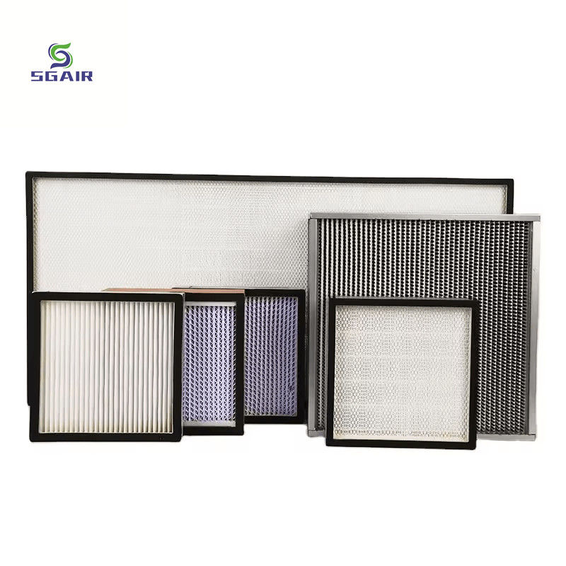 Máy điều hòa không khí G4 Hepa Filter loại V kết hợp gấp nhỏ gọn