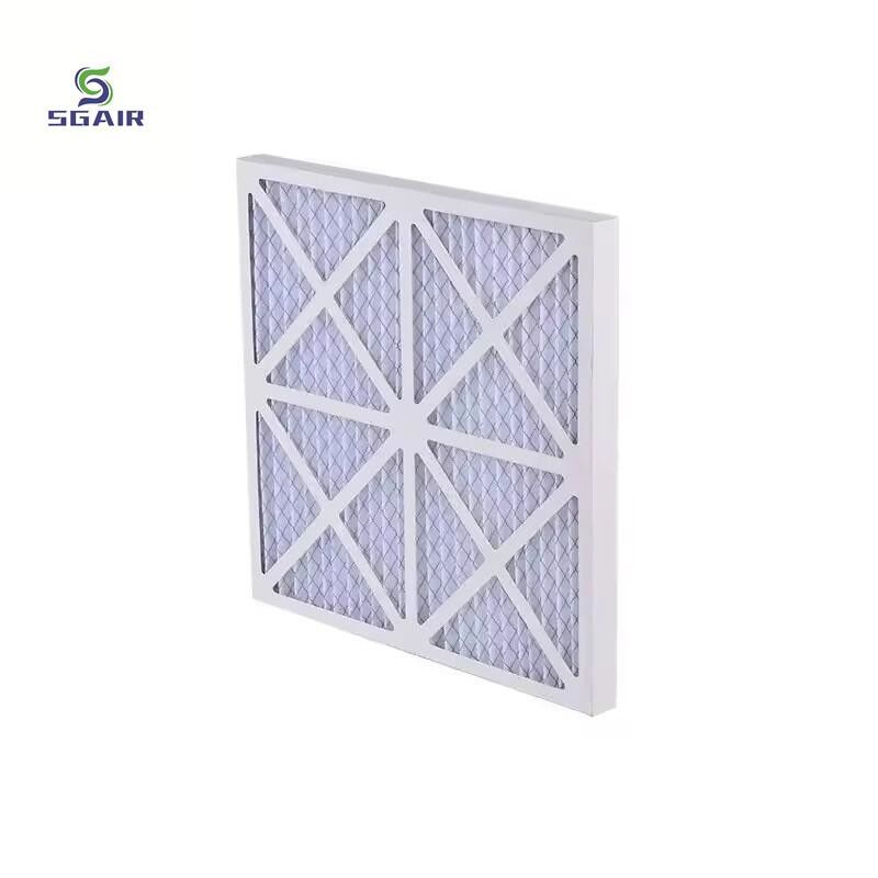 Khung giấy 99,99% Bộ lọc không khí HVAC Loại bỏ khí độc hại