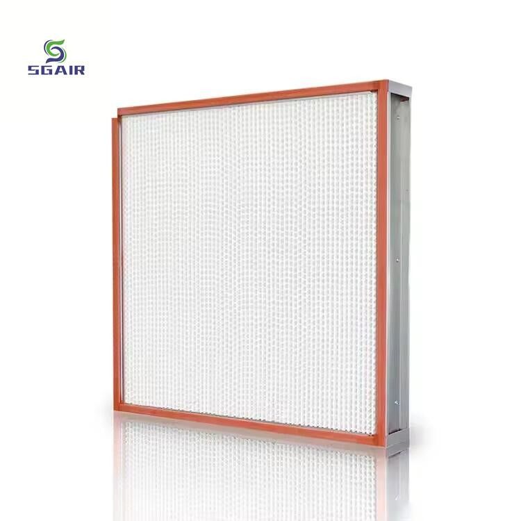 F9-H14 Hiệu quả Chất lọc không khí chống nhiệt Chất lọc không khí chống nhiệt độ cao