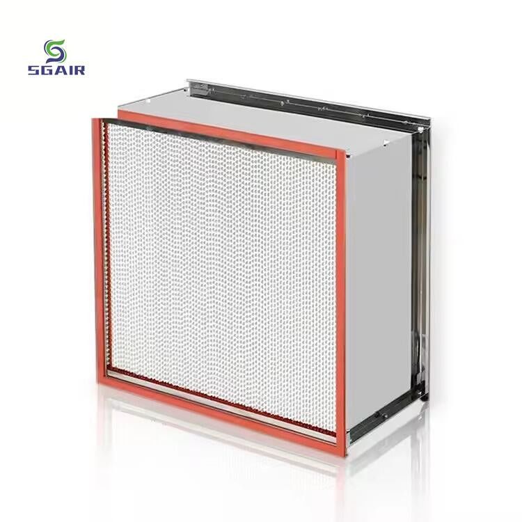 Bộ lọc không khí nhiệt độ cao bằng tấm nhôm thiết kế mô-đun tiêu chuẩn