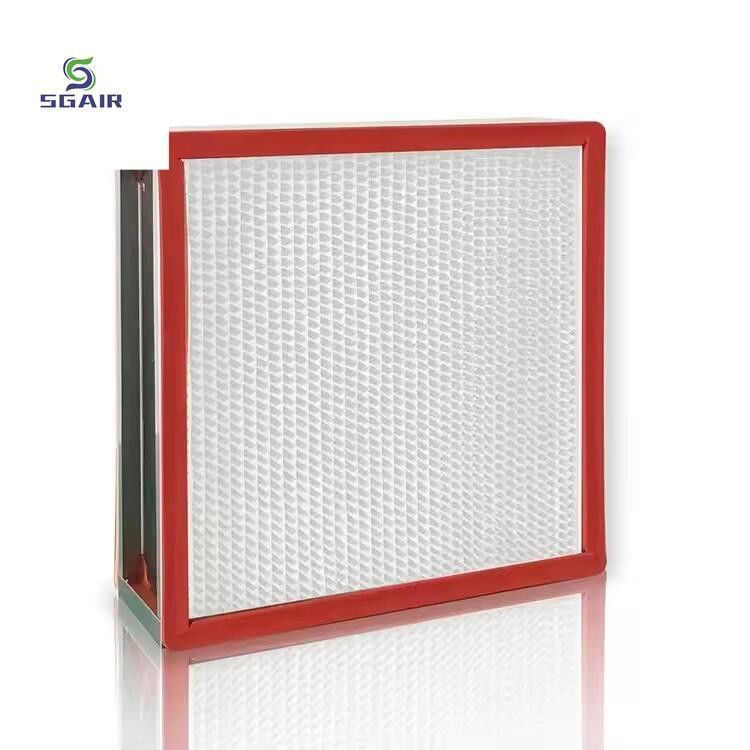 Thép khung lọc không khí nhiệt độ cao không gỉ với hiệu quả cao và lọc chính xác