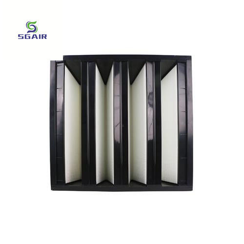 Bộ lọc không khí gấp F9 Kháng ăn mòn với cấu trúc nhỏ gọn